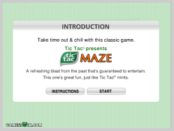 Tic Tac Maze Tic Tac Maze